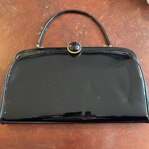 Paten leather vintage small purse